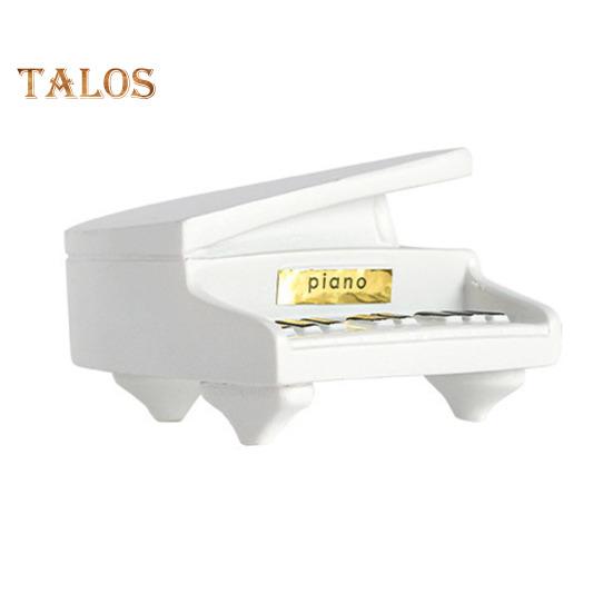 

Статуэтка пианино и кота, смоляная пианистка, кошка, украшение, настольная мультяшная скульптура кота для домашнего офиса, стола, книжной полки, украшения белый