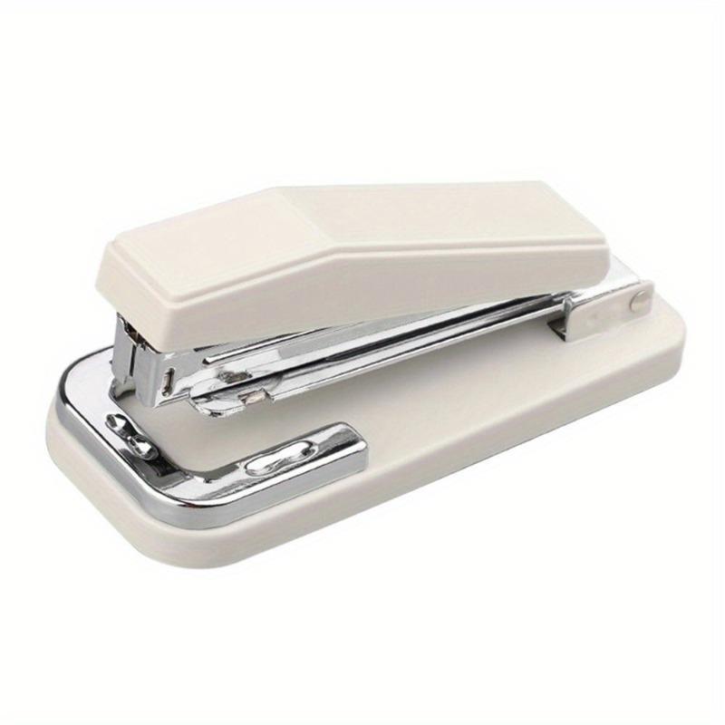 360 Degree Rotary School Stapler Heavy Duty Stapler Effortless Long Stapler Office Bookbinding Supplies белый