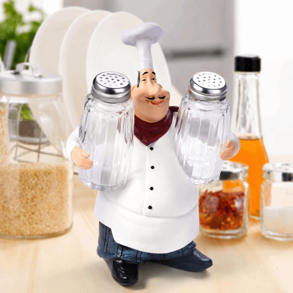 Handwerksfigur Kochstatue Kochstatue im Vintage-Stil Dekoration Kochfigur Restaurantdekoration