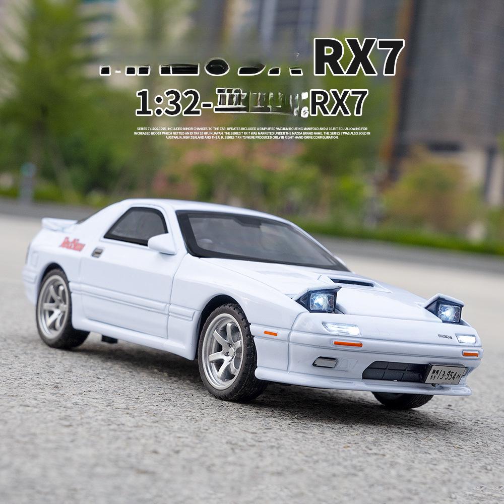 1:32 Alloy Mazda RX-7 Sports Car Model Toy - Children's Gift