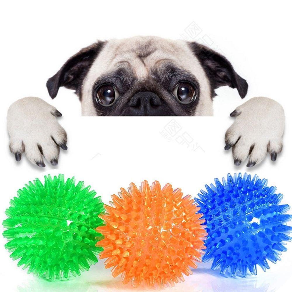 Retriever Large Dogs Dog Toys Puppy Chew Toys Hedgehog Ball Spikey Balls Interactive Toys Dog Balls