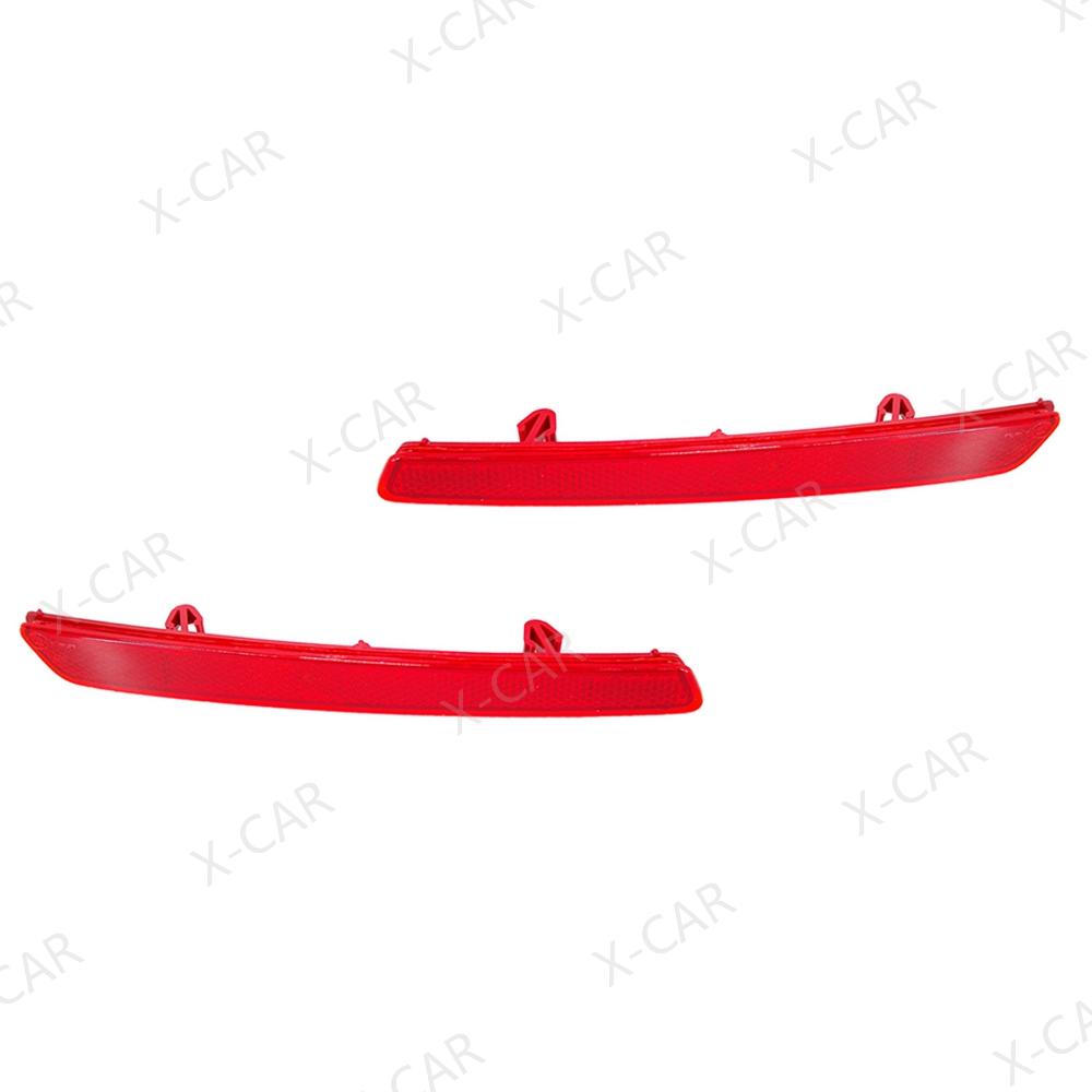 For Peugeot 408 2014 2015 2016 2017 2018    Rear Bumper Brake Reflector Light Tail Lamp No Bulb