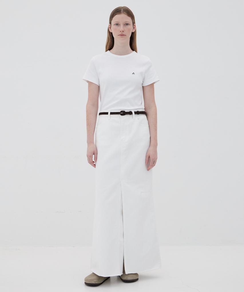 Leuba De Base Cotton T-Shirt - Off White