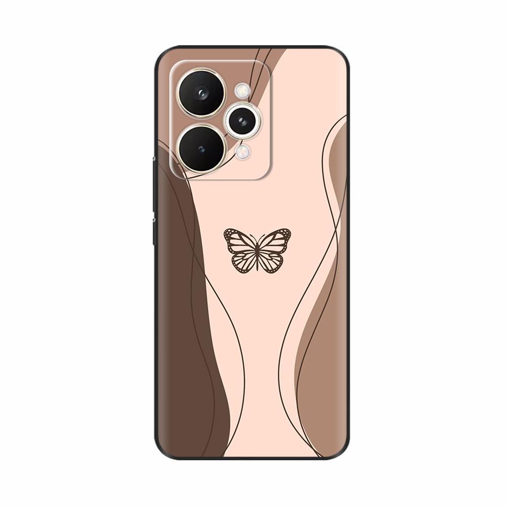 Pro telefon Realme 15 Pro 5G Pouzdro na telefon Roztomilý chránič fotoaparátu Zadní kryt pro pouzdro Realme 15 5G Tekutý silikon Fundas Pouzdra na Realme15 Pro