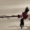 Dark Rose Angel Sword DIY Material Pack - Handmade Photography Prop & Creative Gift for Couples and Best Friends