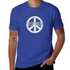Peace T-Shirt Graphic Shirts Summer Top Hippie Clothes Tees Mens T Shirt