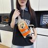 Unisex Crossbody Bag – Korean Minimalist Design Compartment with Water Bottle Holder for Hiking Climbing