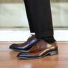 Big Size 38-48 Handcrafted Mens Oxford Shoes Black Brown PU Leather Square Toe Dress Shoes Classic Business Formal Man Shoes2024