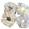 Zhao Lusi Korean-Style Large Intestine Hair Scrunchie - High-End College-Style Sweet Women's Hair Tie