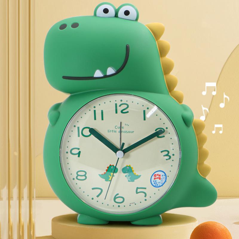 

New High-looking Self-discipline Alarm Clock for Children, Boys and Primary School Students, Special Wake-up Artifact Dinosaur Clock