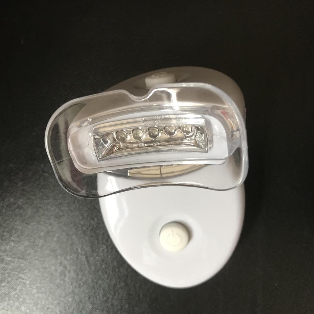 Přenosná mini bělící zubní lampa Qiao Qiang s gelem, technologie studeného světla, bílá/modrá