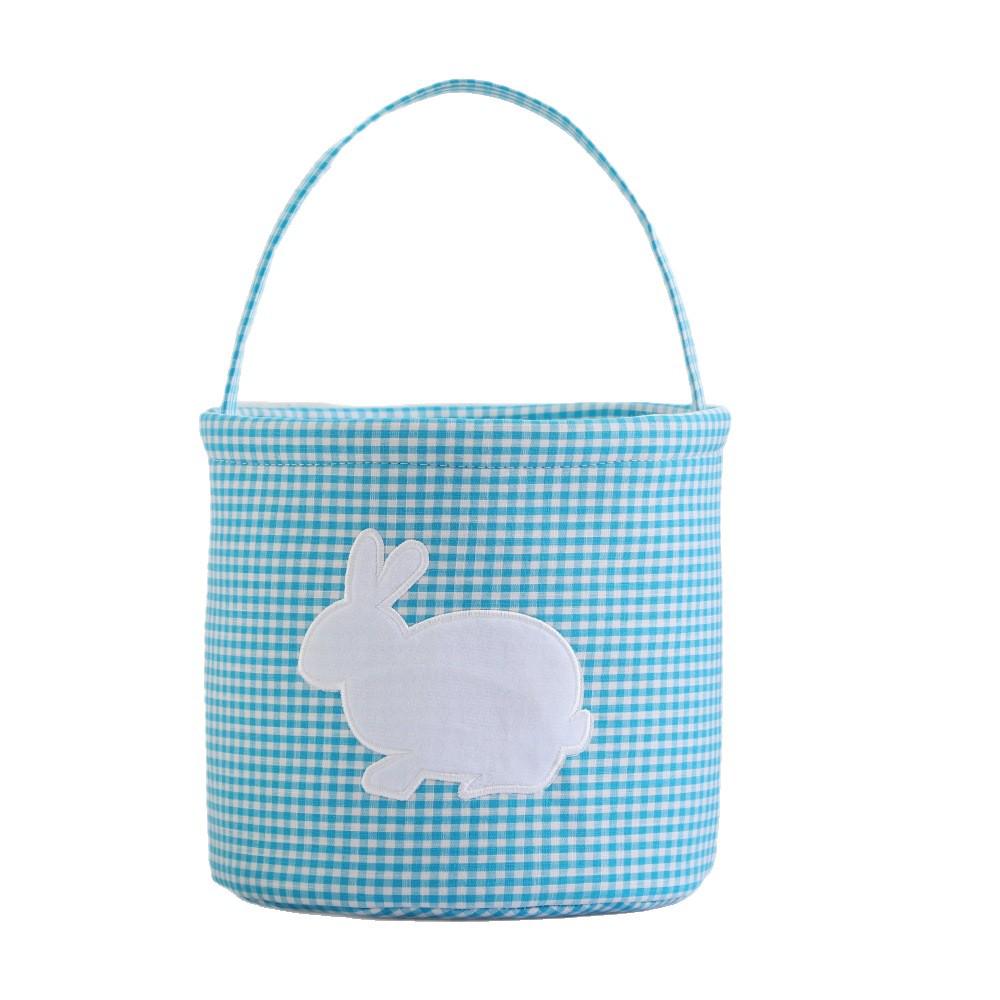 Easter Rabbit Lace Basket: Decorative Handheld Egg Storage