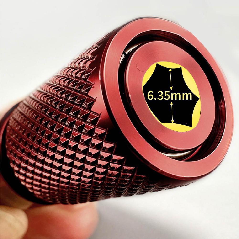 2Pcs M10 Angle Grinder Adapter M10 To 6.35mm Internal Hex Connector Quick-Release Extension Converter For 100-Type Angle Grinder