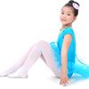 Children Girls' Ballet Dress Kids Dance Costume Solid Color Short Sleeve Dance Outfit