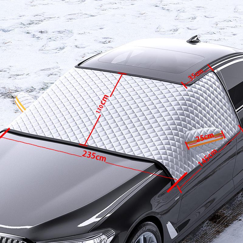 Car Windshield Sunshade Insulation & Snow Shield Curtain