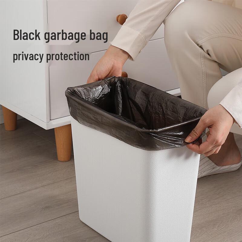 Meiliya Large Flat-Top Household Garbage Bags
