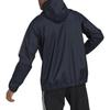adidas Jackets Men's Black Hooded Non Detachable Moderate GQ0622