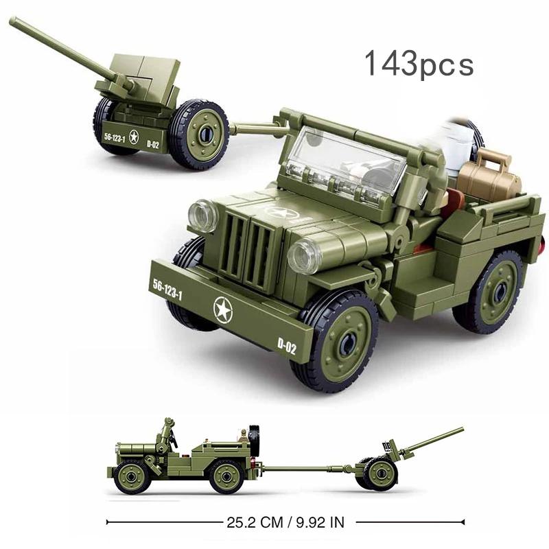 Sluban Normandie Landungen Ww2 Militär Fahrzeug Bunker Artillerie Bausteine Deutschland UK US Weltkrieg I Ii Armee Tank Flugzeug Sets