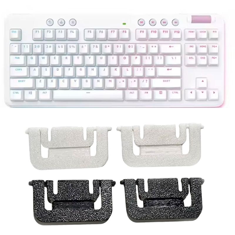 2Pcs Keyboard Feet Upgraded Keyboard Bracket Leg Stand Replacement Easy Installation Feet Stand For G713 G715 Accessory