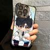 Love And Deepspace Cute Soft Phone Case For iPhone 15 16 17 Air 14 Pro Max 16E Plus 13 12 Mini Plating Anti-Fall Fundas