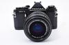 [USED] Pentax MV1 Black SLR Film Camera W. SMC Pentax-M Zoom 40-80mm, Near Mint, From JAPAN