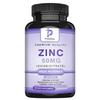 Pslalae Zinc Extract Capsules, 50 Mg Per Serving, High Purity, 120 Capsules, Suitable for Adults.