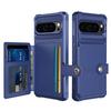 ZM03 For Google Pixel 9 Pro/9 Case with Card Holder PU Leather+TPU Phone Back Cover
