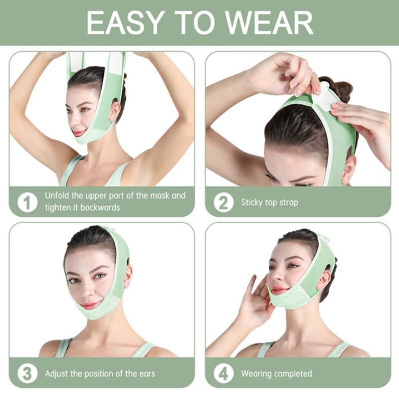 Face Slimming Strap Reduce Double Chin Lift V Face Stickers Anti Bandage For Face Strap Belt Mask Lift Oval Mask Face