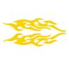 Car Sticker Modified Flame Car Stickers Bumper Hood Rearview Mirror Head Cover Stickers Cover Scratches Motorcycle Decals