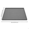 Laundry ApplianceTop Mat Scratch Protection Dryer Top Waterproof Silicone Washer Topper Gray