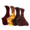 1R Decorative Celluloid & Crystal Epoxy Resin Guitar Pickguard Anti-scratch Plate for Folk Acoustic Guitar 4 Sizes