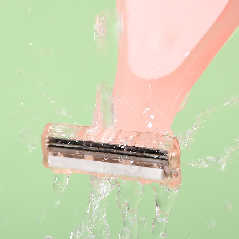 Tragbarer Damenrasierer zur Haarentfernung unter den Achseln, an den Beinen und im Bikinibereich – Ideal für Studentinnen