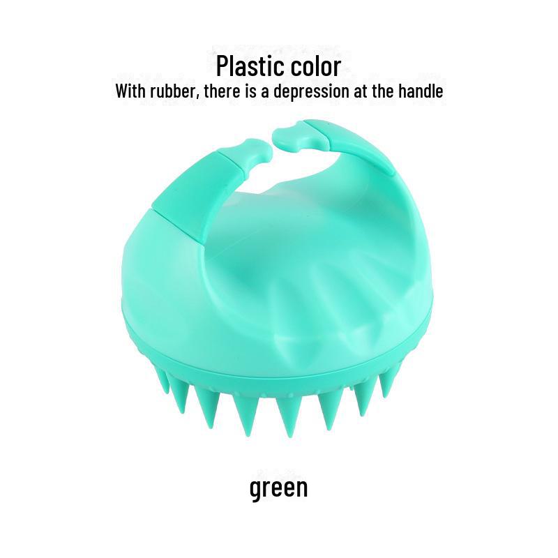 Silicone Scalp Massaging Shampoo Brush and Anti-Itch Comb
