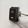 Car LED Light Front Fog Light Switch Rear Fog Lamp Push Button with wire For Nissan Qashqai Tiida X-TRAIL Patrol Y62 2008 - 2015