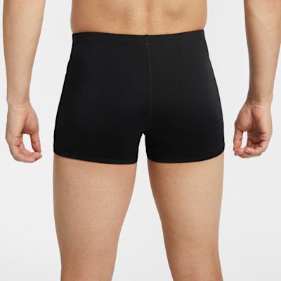 Nike SWIM POLY SOLID Swimming Shorts Men's 010 Black/Black/White