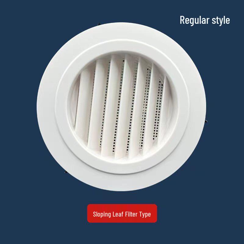Silent Ceiling-Mounted Air Vent with Soundproof and Low Noise ABS Design