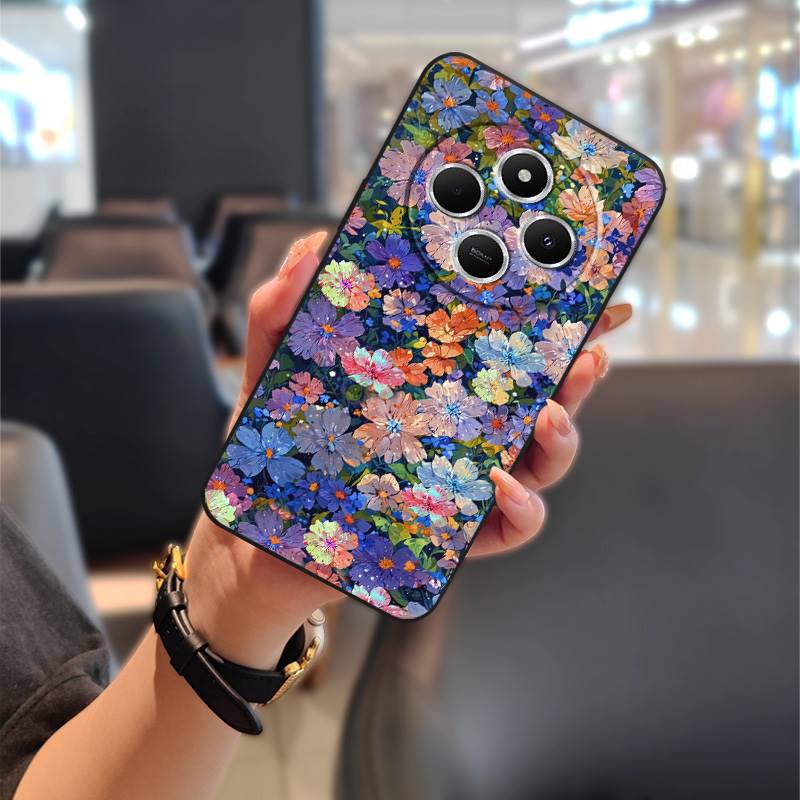 

Захисний чохол з ТПУ для телефону Redmi 14C 4G/14R 5G/A3 Pro 4G/POCO C75 Задня кришка Ударостійкий Повний обхват М який чохол Милий Redmi 14C 4G/14R 5G/A3 Pr