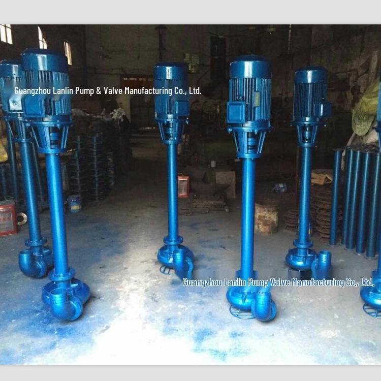 Corrosion-Resistant Submersible Sewage Pump, 304/316L Stainless Steel, Acid and Alkali-Resistant Long-Shaft Chemical Centrifugal Pump