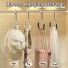Circle Ring Hat Hanger Hats Display Rack Baseball Cap Organizer Scarf Towel Tie Storage Holder for Closet Bedroom Saving Space
