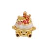 Sterling Silver 999 Strawberry Garden Cake Beads for DIY Jewelry