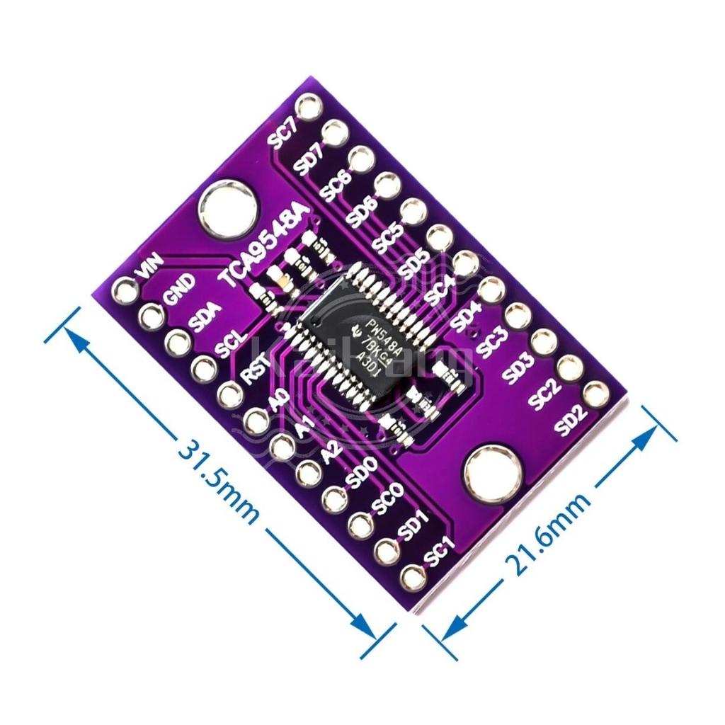 1/5/10PCS TCA9548A I2C IIC Multiplexer Breakout Board 8 Channel Expansion Board for Arduino
