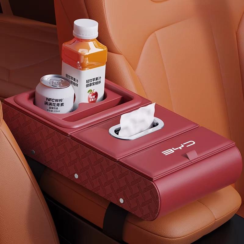 For BYD Dolphin Song L DM-i Qin Plus Car Armrest Box Heightening Pad Multifunctional Storage Box Interior Accessories