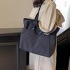 Nylon-Tragetasche Damen Große Kapazität Umhängetasche mit Seitentaschen und Verstellbarem Griff