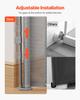 VEVOR Retractable Baby Gate, 870 mm Tall, Extends up to 1400 mm Wide, Retractable Gate for Kids or Pets, Mesh Material