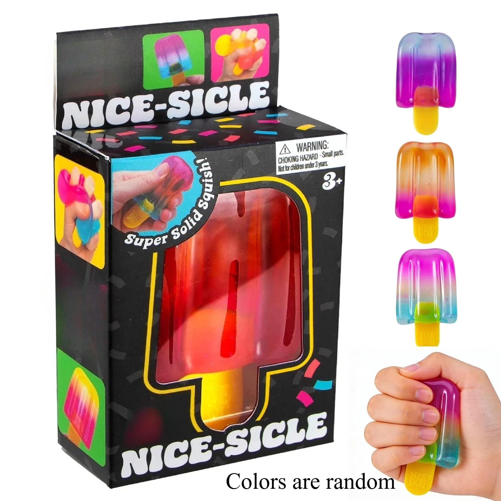 Случайный Цвет Мультяшная Игрушка-Антистресс Сквиши Медленно Поднимающаяся Игрушка