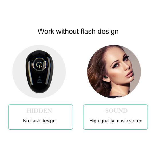 S650 Portable Mini Wireless Stereo Bluetooth-compatible 4.1 Sports Earphone In-Ear Earbud
