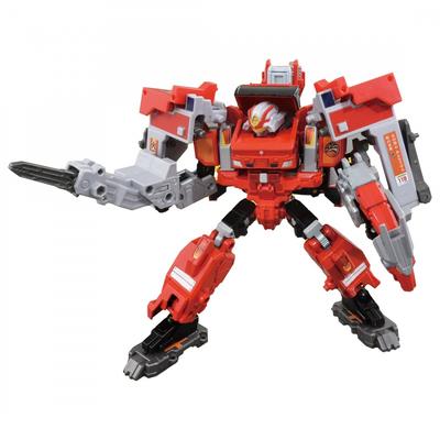 TAKARA TOMY Tomica Job Labor Gigant Fire Braver Feuerwehrpanzerung DX Set Mini-Autospielzeug ab 3 Jahren