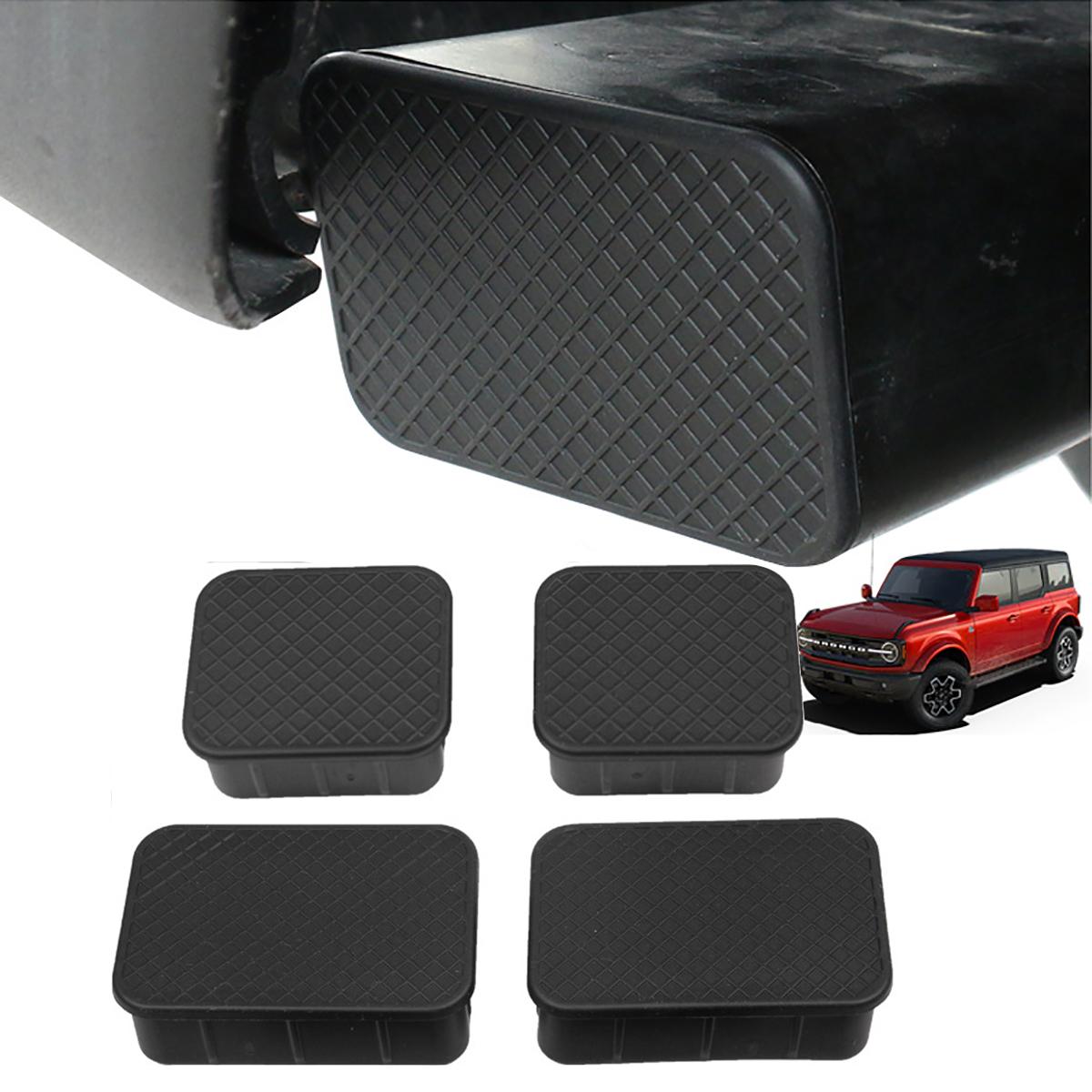 

Front Bumper Plug Mudproof Dust Caps for Ford Bronco 2/4-Door 2026-2026 Crash Bar End Caps Front Axle Plug Exterior Accessories чёрный