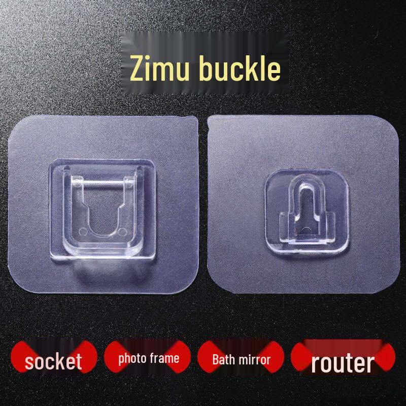 Waterproof Snap-On Magic Hook, Traceless & Strong Adhesion for Bathroom & Kitchen