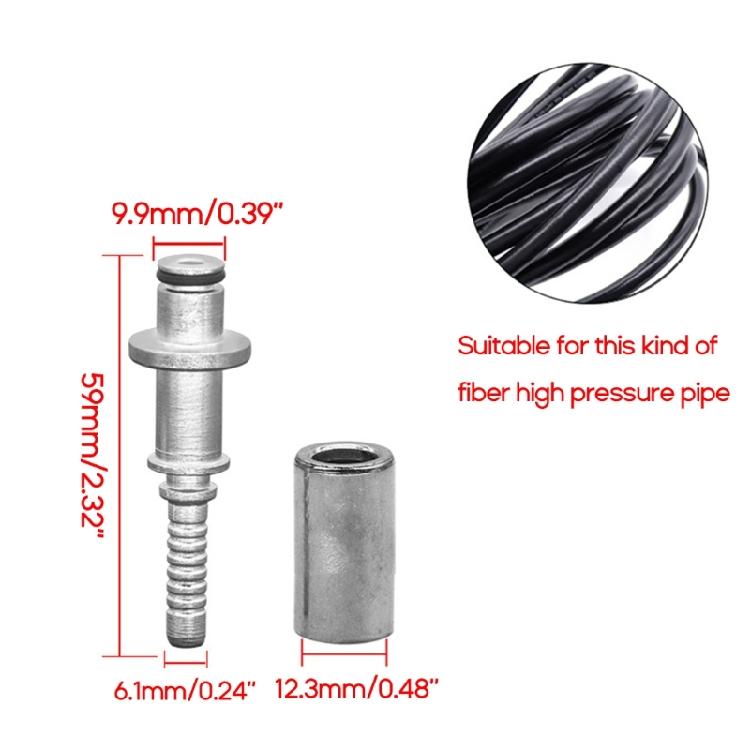 Professional Water Cleaning Hose Pipe Fitting TwistConnector for Car Washer